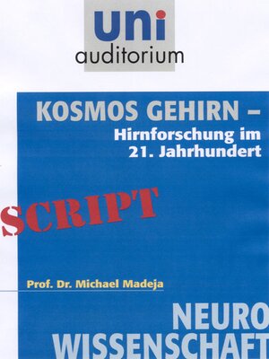 cover image of Kosmos Gehirn